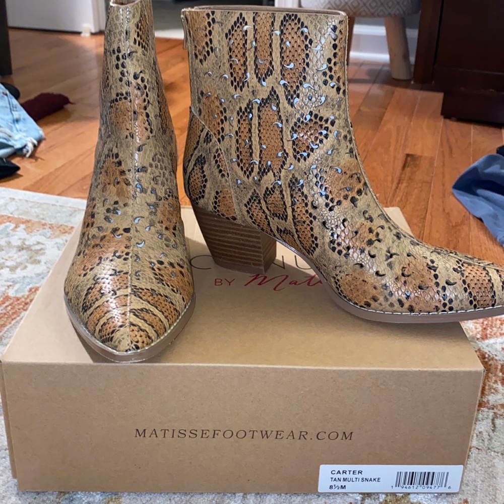 Coconuts by Matisse Carter snake boots